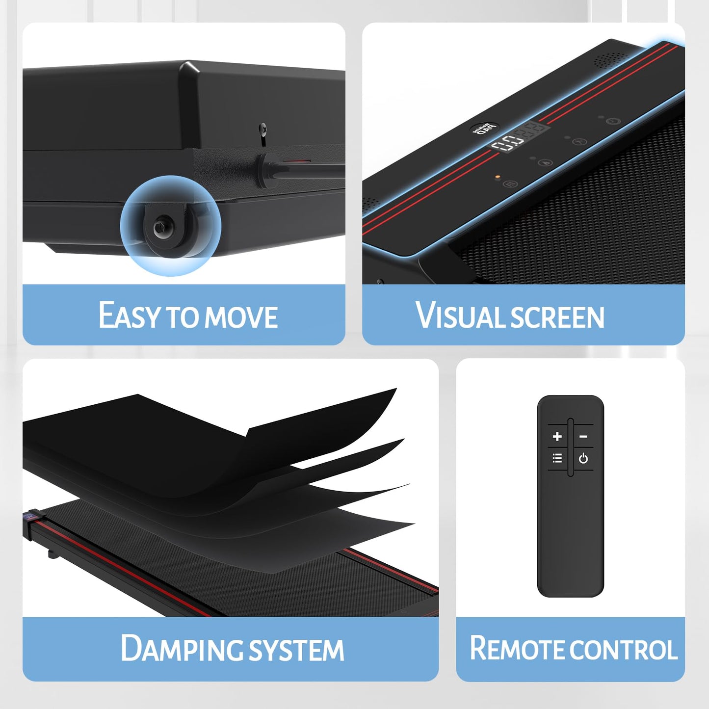 Walking Pad,Under Desk Treadmill,Treadmills for Home