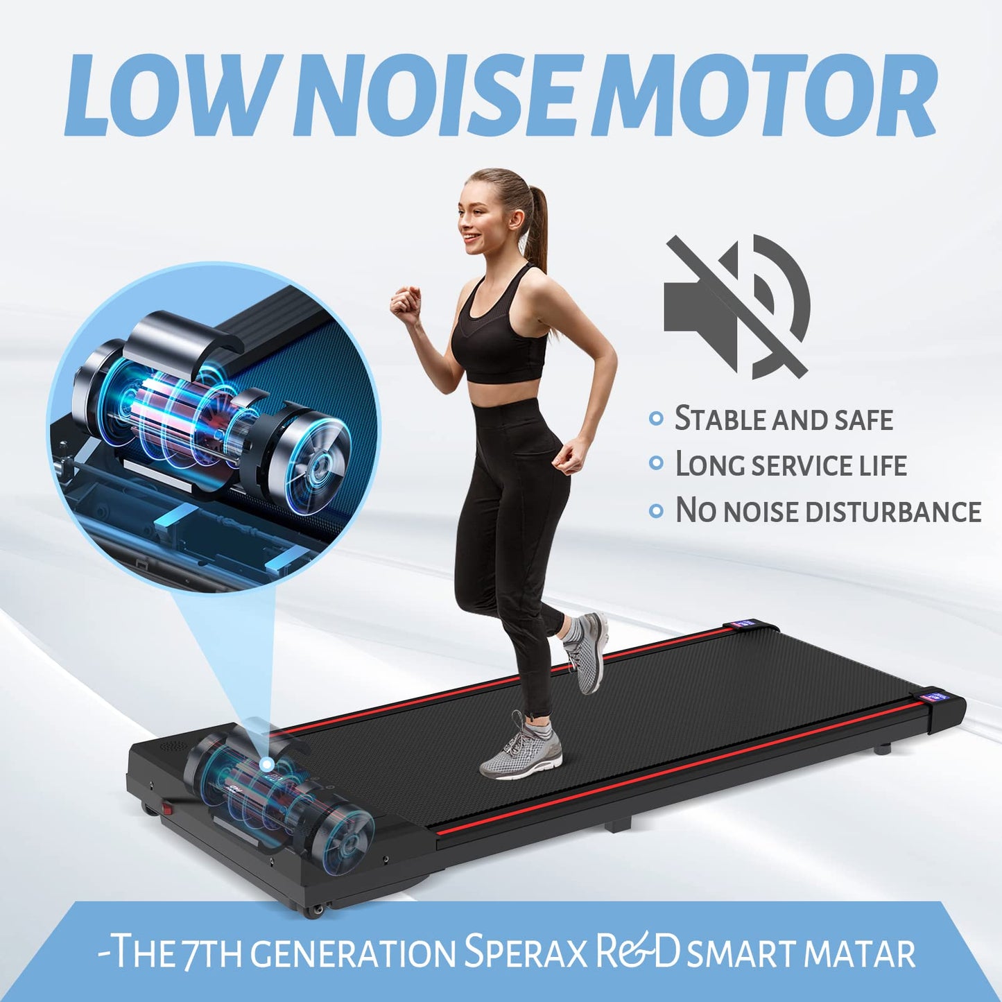 Walking Pad,Under Desk Treadmill,Treadmills for Home
